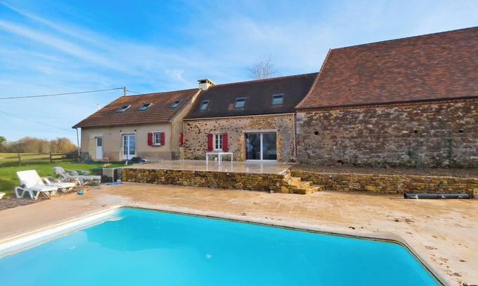 Le Buisson-de-Cadouin House | Holiday Home 'De L'Egal' – Private Pool, Wi-Fi, Air Conditioning, Dordogne Charm