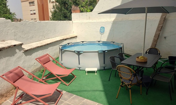 Cervantes House | Holiday Home 'House with Garden, Parking' with Mountain Views and Air Conditioning