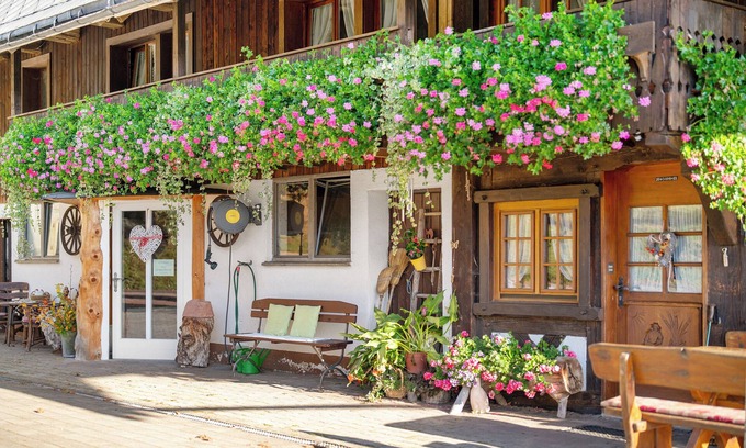 Hornberg House | Holiday Home 'Krährbauernhof Mit Eventraum 3 Fewo' with Mountain View