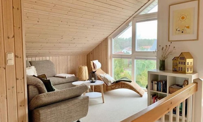 Dummer House | Holiday home Seerose with sauna on lake Dümmer, Dümmer