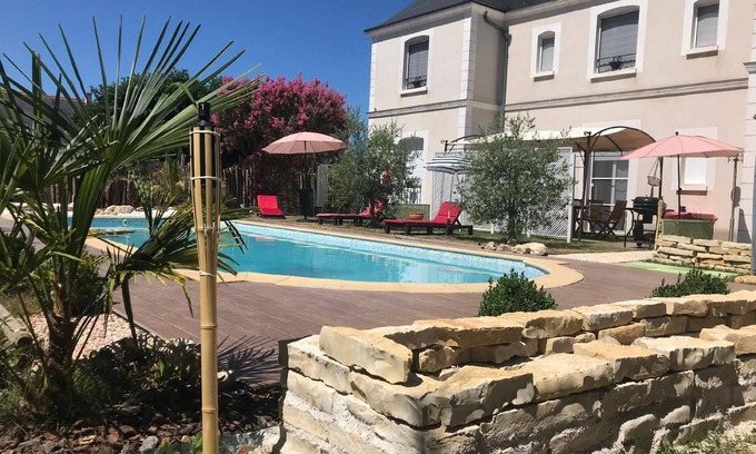 Saint-Cyr-sur-Loire House | Holiday house St Cyr sur Loire for 5 - 15 persons with 6 bedrooms - Holiday home
