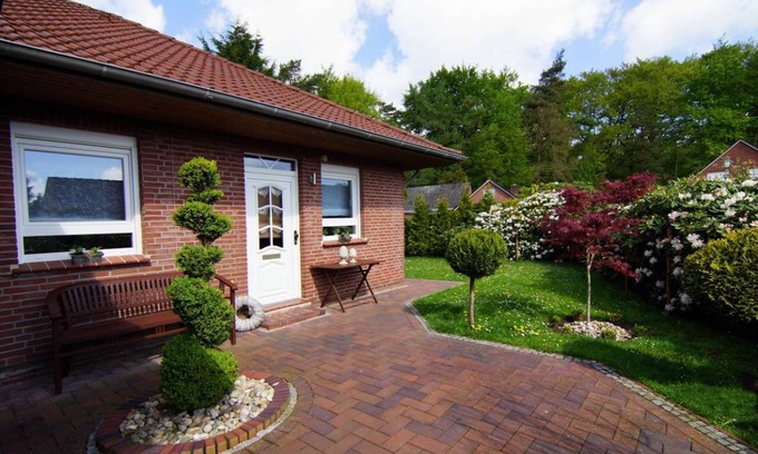 Hage House | Holiday house in a quiet location, with a private terrace and a garden