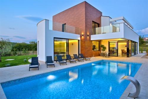 Farini House | Holiday house in Višnjan with sea view, terrace, air conditioning, Wi-Fi (4840-1)