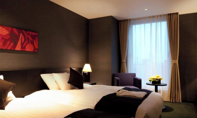 Kaminarimon Hotel | Hollywood Twin hotel in beautiful Taito City with WiFi, AC, fitness room
