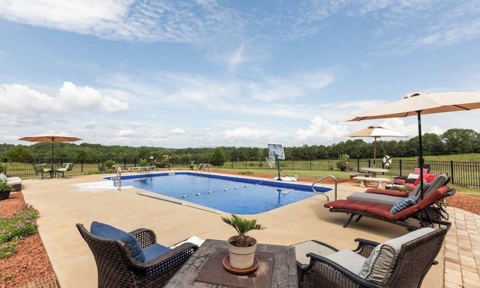 Chesnee Other | Holy Cow Farms a large modern Farm House.11 miles from Tryon TIEC. Pool & HotTub