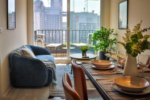 Nunoa Apartment | HOM I Depto 2D2B con Parking Metro PlazaEgana