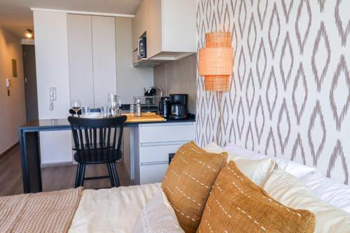 Nunoa Apartment | HOM l A 3 Minutos del Metro Nunoa Studio 2PAX