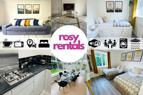 Rushmoor District House | Home in Farnborough with Free Parking, Wifi & Netflix