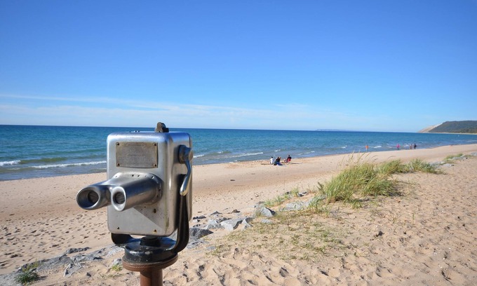 Empire House | Home in the charming village of Empire. Walk to Lake Michigan beaches.