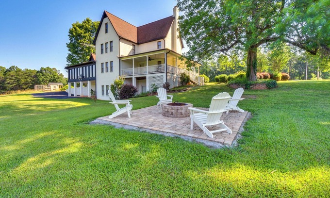 Oconee County House | Home w/Fire Pit on 27 Acres in Walhalla!
