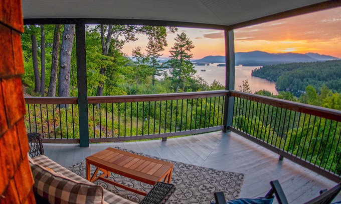 Holderness House | Home with beach access, incredible water views, washer/dryer & golf nearby