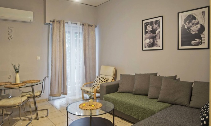 Kallithea Apartment | Homely Athens Apt Stylish, Reno, Fully Equipped