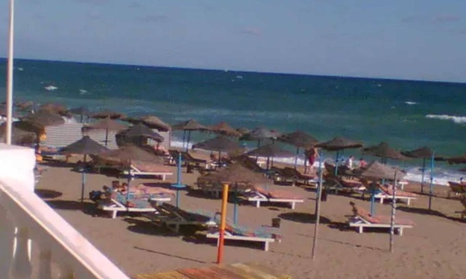 Benalmadena Costa Ski Chalet | Homerez - Chalet for 5 ppl. with sea view, garden and balcony at Benalmádena