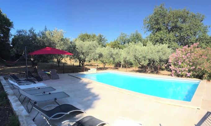 Saint Michel d'Euzet Villa | Homerez - Villa Saint-Michel-d'Euzet