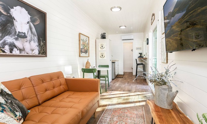 Fredericksburg Cottage | Honey at the Hive, 1/1 | Private Hot Tub | Gas Fire Pit | Cornhole
