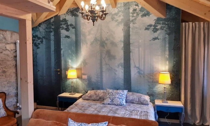 Lezzeno Apartment | Hortà - Charming Attic with Rooftop Lake View