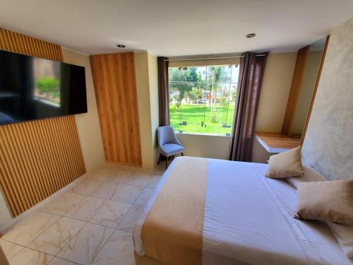 Ica Hotel | Hospedaje Sol de Luren puente blanco