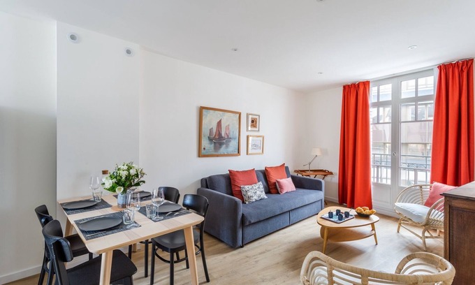 Rocabey - Alsace - Gare Apartment | Hostin'Malo 2G - Superbe T3 neuf au cœur de Saint Malo