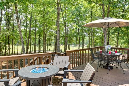 Hot Springs Village House | Hot Springs Village Golf Getaway with Deck!
