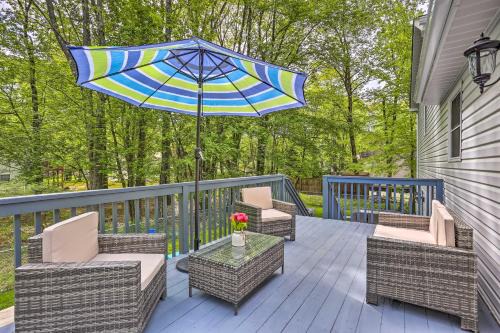 Pocono Summit House | Hot Tub and 2 Game Rooms Family Poconos Getaway!