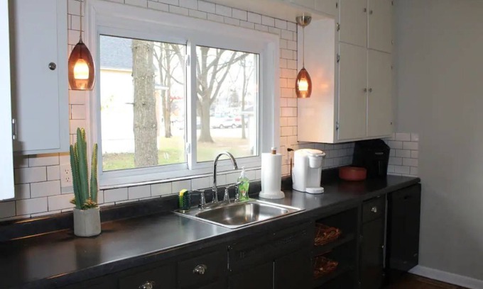 Tomah Apartment | Hot Tub! King Bed! Private & Spacious! Sleeps 3! Fully stocked Kitchen!