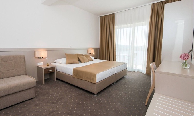 Neum House | Hotel Jadran - Twin Room with Balcony and Sea View