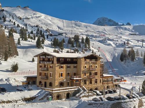 Canazei Hotel | Hotel Pordoi Passo Pordoi Vegetarian Hotel