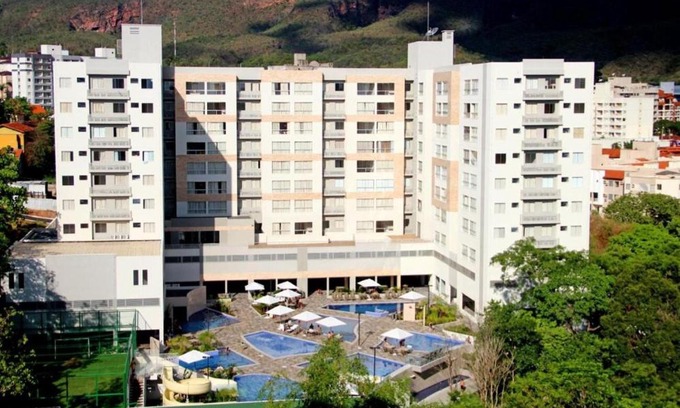 Rio Quente Apartment | HOTELParque Veredas flat 327 VISTA PARA PISCINA ASCESSO AO RIO AO LADO DO HOT PARK FABULOSO