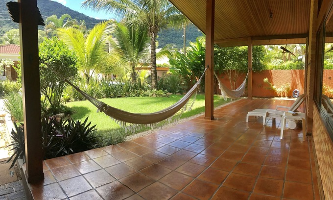 Pedra Verde House | House C. Green Stone Large and Charming Near the Beach -Ar. Cond All Rooms
