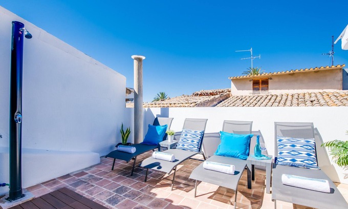 Old Town Alcudia Ski Chalet | House Ca na Serrieta in the village of Alcudia