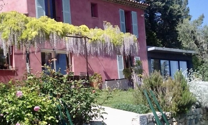 Vence House | house facing SOUTH between sea and mountains 5 minutes from the city center