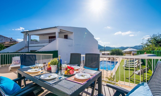 Alcudia Ski Chalet | House in Alcudia Can Micalo near the Sea