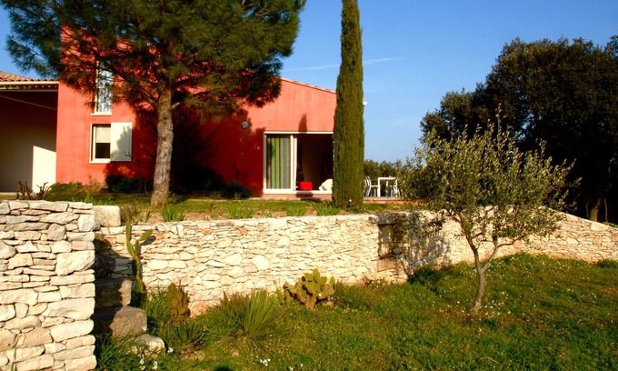 Cabrieres House | House in Cabrieres, pool, Pont du Gard Aqueduct Bridge and Gardon Gorges
