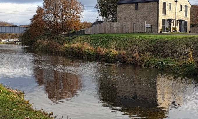 Shipley House | House on banks of canal, Shipley, Saltaire, Emmerdale
