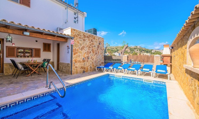 Puerto de Pollensa Ski Chalet | House Puerto Pollensa Villa Pintor pool near beach