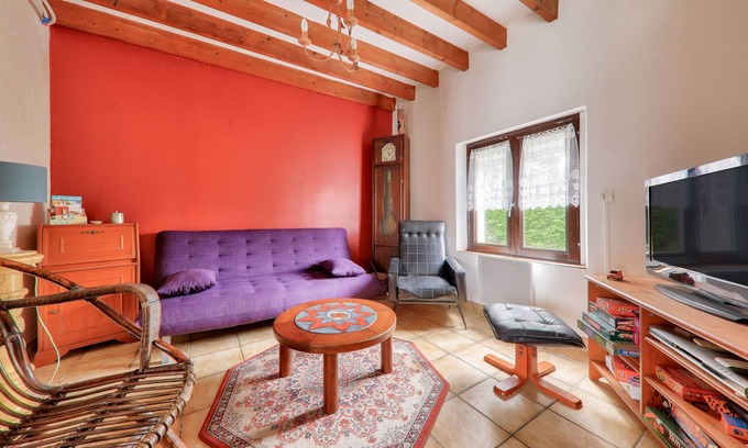 Saint-Gildas-de-Rhuys Ski Chalet | House with garden for 6 between golf and beach