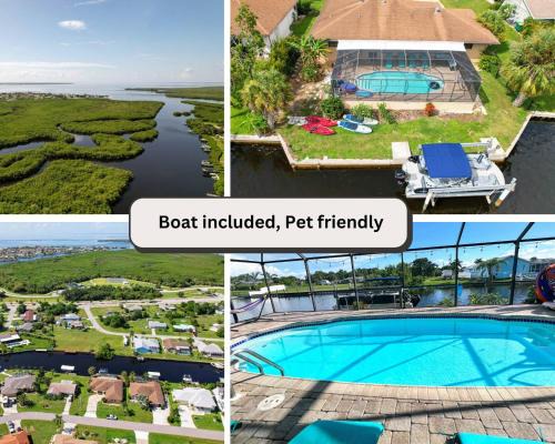 Port Charlotte House | House With A Boat - Boat, Heated Pool, Fishing
