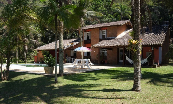 Pontal House | House with Private Beach, Coconut palms, Pool, Sauna ...