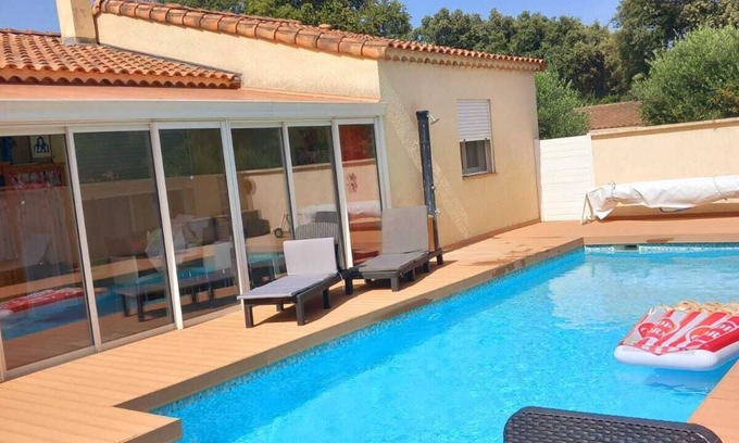 Saint-Siffret House | House with private pool 4-5P