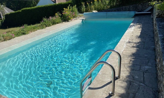 Montchauvet House | House with swimming pool near Paris in a charming village