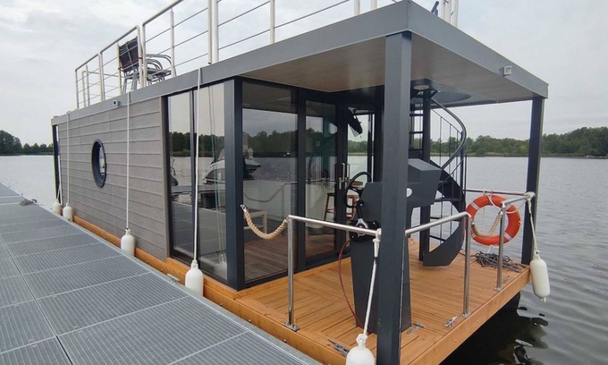 Oberhavel Boat Rental | Houseboat myFERIENBOOT Barcelona - Houseboat myFERIENBOOT Krimnicksee