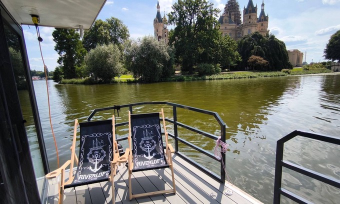 Muritz Boat Rental | Houseboat River Loft, Klink, Müritz - Houseboat River Loft