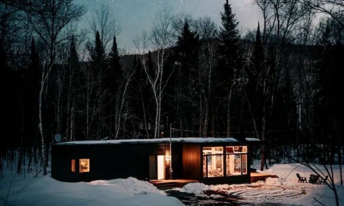 Amherst Ski Chalet | Hubble 15 Mins From Montremblant With Spa/lake