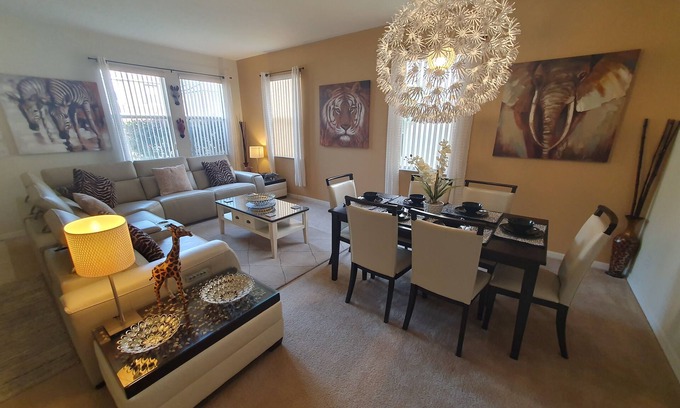 Legacy Park Villa | HUGE 5 Bedroom highly rated pool villa Star wars cinema, games room, Disney room