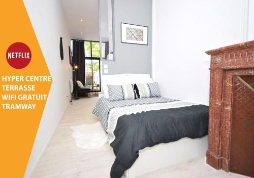 Valenciennes Apartment | HYPER CENTRE VALENCIENNES - WIFI - TERRASSE - TRAMWAY - leRelaisdOdile2
