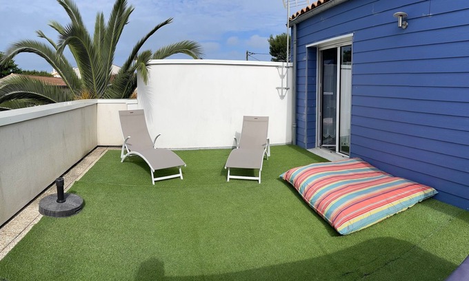 La Rochelle Villa | Idéal Famille, Maison Neuve Climatisée 8 Pers à 7 mn a Pieds Plage des Minimes