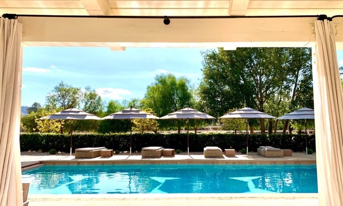 Ojai Cottage | Idyllic French-Style Guest Cottage with Pool