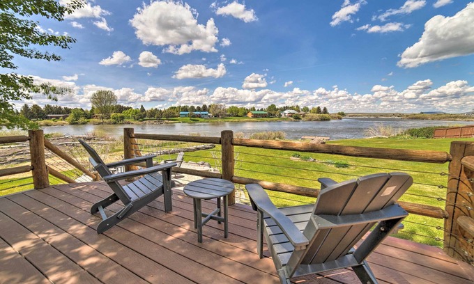 Idaho Falls House | Idyllic Idaho Falls Retreat w/River Views!