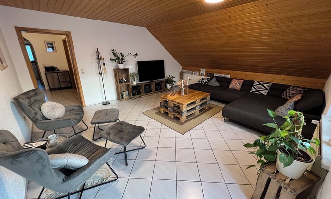 Weilheim Apartment | Idyllic vacation paradise on the Haselbach - your perfect vacation destination.