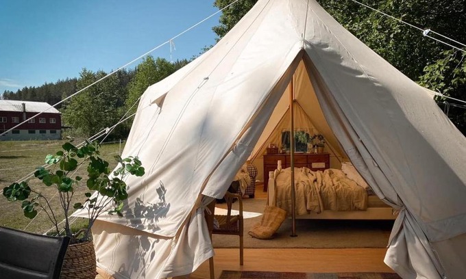 Skien Other | Idyllisk glamping rett ved elven